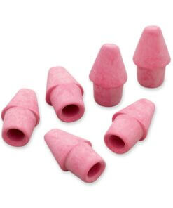 Paper Mate Arrowhead Pencil Cap Eraser - Pink - Arrow - 144 / Box