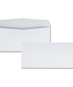 Quality Park No. 10 Business Envelopes - Business - #10 - 9 1/2" Width x 4 1/8" Length - 24 lb - Gummed - Wove - 500 / Box - White