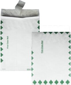 Quality Park First Class Expansion Envelopes - First Class Mail - 10" Width x 13" Length - 1 1/2" Gusset - 18 lb - Self-sealing - Tyvek - 100 / Carton - White