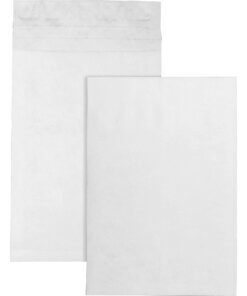 Quality Park 12 x 16 x 2 DuPont Tyvek Expansion Mailers with Self-Seal Closure - Expansion - 12" Width x 16" Length - 2" Gusset - 18 lb - Self-sealing - Tyvek - 100 / Carton - White
