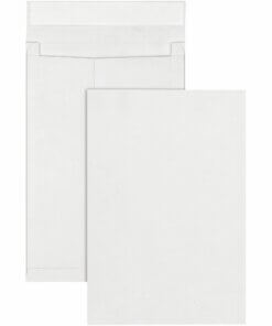 Quality Park 12 x 16 x 2 DuPont Tyvek Expansion Mailers with Self-Seal Closure - Expansion - 12" Width x 16" Length - 2" Gusset - 14 lb - Self-sealing - Tyvek - 25 / Box - White
