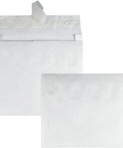 Quality Park 10 x 13 x 2 DuPont Tyvek Expansion Mailers with Self-Seal Closure - Expansion - 10" Width x 13" Length - 2" Gusset - 14 lb - Self-sealing - Tyvek - 100 / Carton - White