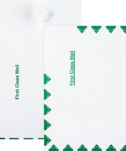 Quality Park 9 x 12 Ship-Lite&reg; First Class Mail Catalog Envelopes with Self-Seal Closure - First Class Mail - 9" Width x 12" Length - Self-sealing - 100 / Box - White