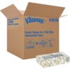 case of 12 flat box Kleenex brand facial tissues