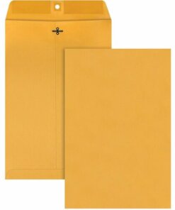 Quality Park 10 x 15 Clasp Envelopes with Deeply Gummed Flaps