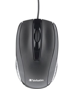 corded black mouse