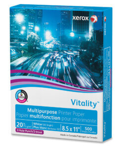 Vitality 3-Hole Punched Inkjet Print Copy & Multipurpose Paper