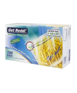 Cube box of gallon bags