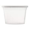 Empress 16oz Heavy Duty Deli Containers Clear Combo
