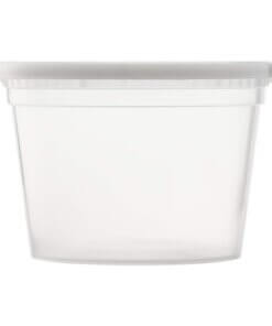 Empress 16oz Heavy Duty Deli Containers Clear Combo