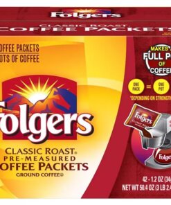 Folgers Classic Roast Ground Coffee Packets