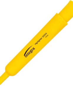 Yellow Integra Chisel Desk Liquid Highlighters