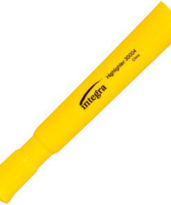 Yellow Integra Chisel Desk Liquid Highlighters