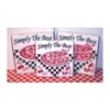 Pizza box, white