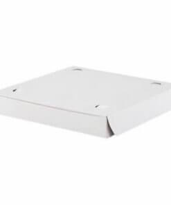 white pizza box, clay coated