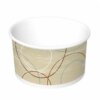 Container Paper Hot 6oz Champagne Design
