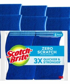 Scotch-Brite Zero Scratch Non-Scratch Scrub Sponges