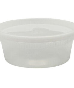 Deli Container w/lid 8oz Combo 240/cs