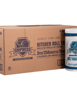 Towel Household 2 Ply Perforated White