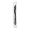 black plastic wrapped knife