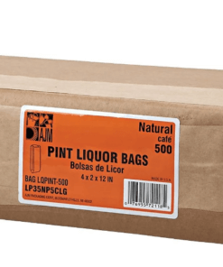 Bag Paper Kraft Liquor Pint