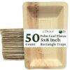 Plate Bamboo 5"x8" 3/4" Deep Rectangle