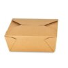 Container Take Out Paperboard Folded Kraft