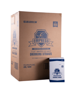 Flex jumbo straws, wrapped