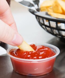 Cup Souffle Plastic Translucent