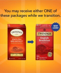 Twinings of London English Breakfast Black Tea Bag