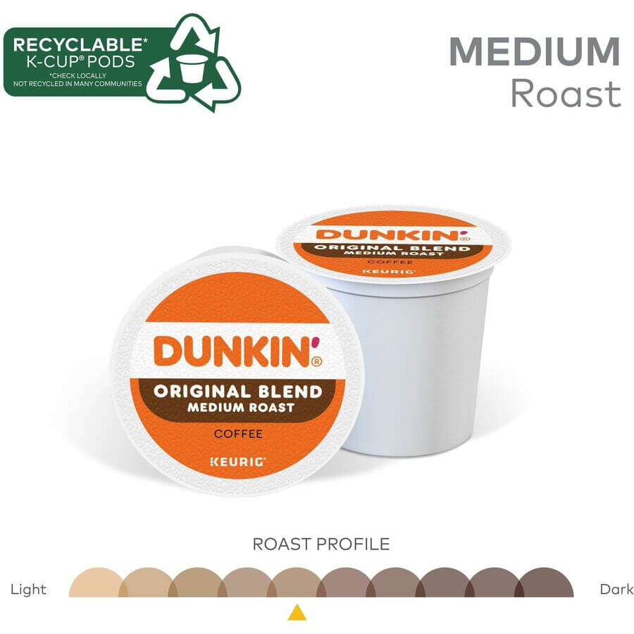 Dunkin' K-Cup Original Blend Coffee
