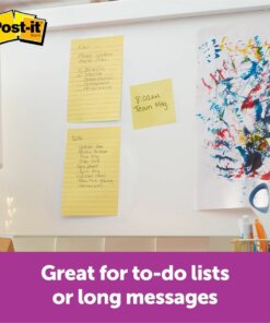 Post-it® Super Sticky Lined Notes