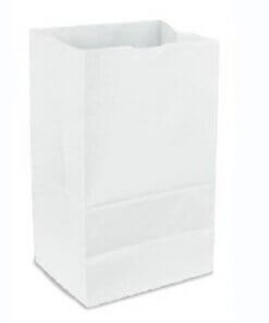 White grocery bags