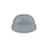 Dome lid with no hole fits 9 ounce