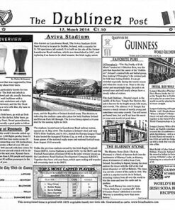 Food-Safe Dublin Newsprint Liner