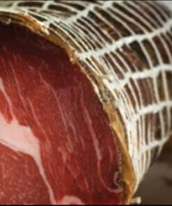 Meat netting shown on meat